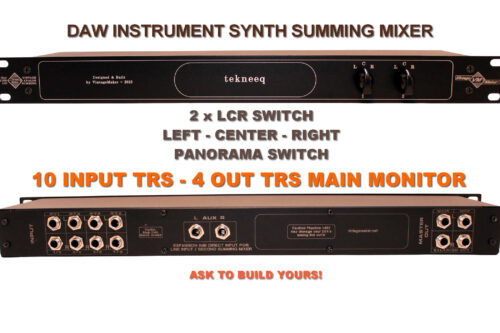 1U rack passive mixer