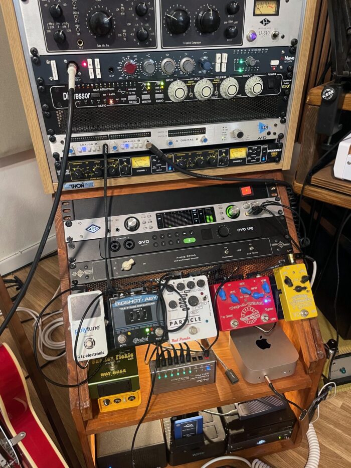 analog switch in the studio analog switch in the studio