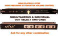 2 in 6 out monitor signal controller