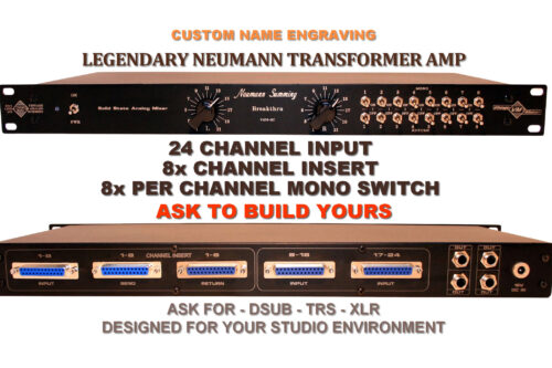24 input professional studio mixer