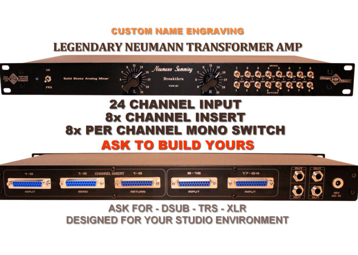 24 input professional studio mixer