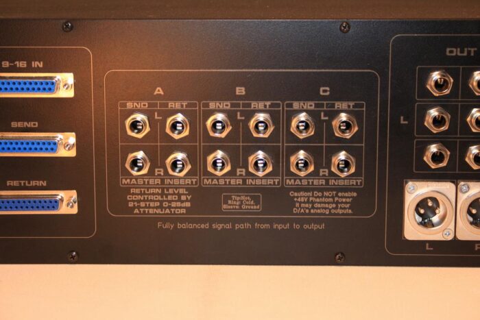 3U summing multi insert 3U summing multi insert