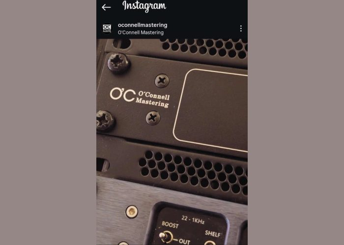 Daniel O'Connell - Mastering Engineer custom Daniel O'Connell - Mastering Engineer