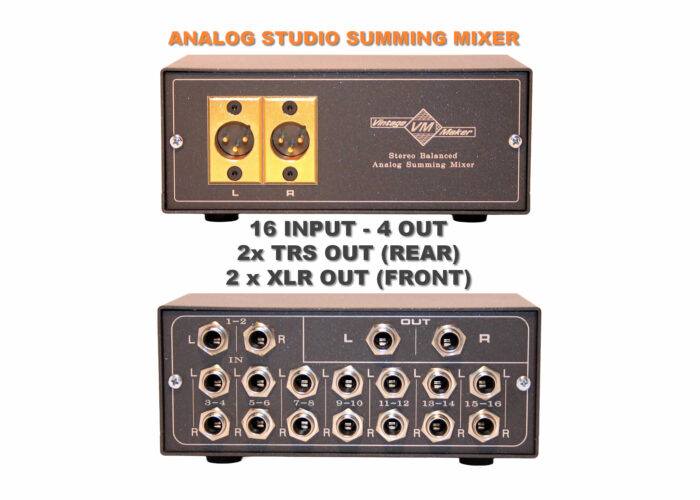 front xlr summing mixer front xlr summing mixer