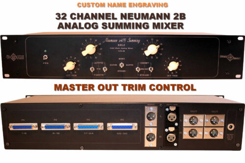 master out trim control mixer