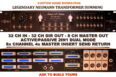 32 ch studio summing mixer 32x8 Neumann Summing Mixer
