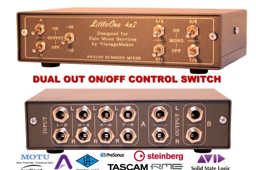 dual out desktop summing mixer