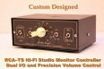 2 way Hi Fi Studio Monitor Controller – 4 In 4 Out – RCA TS – Mute Mono