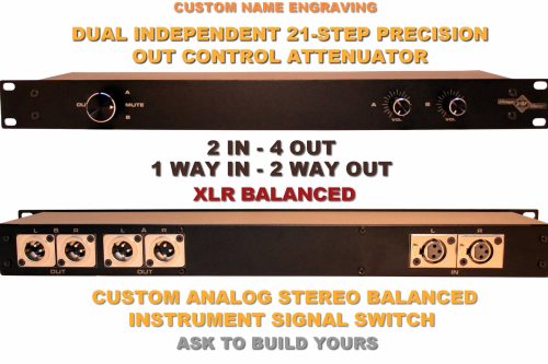 2x4 xlr BBM studio switch break before make