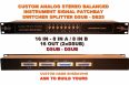 2x8 In DSUB Patchbay spitter studio switcher analog 2-Way In DB25 Studio Switch Box