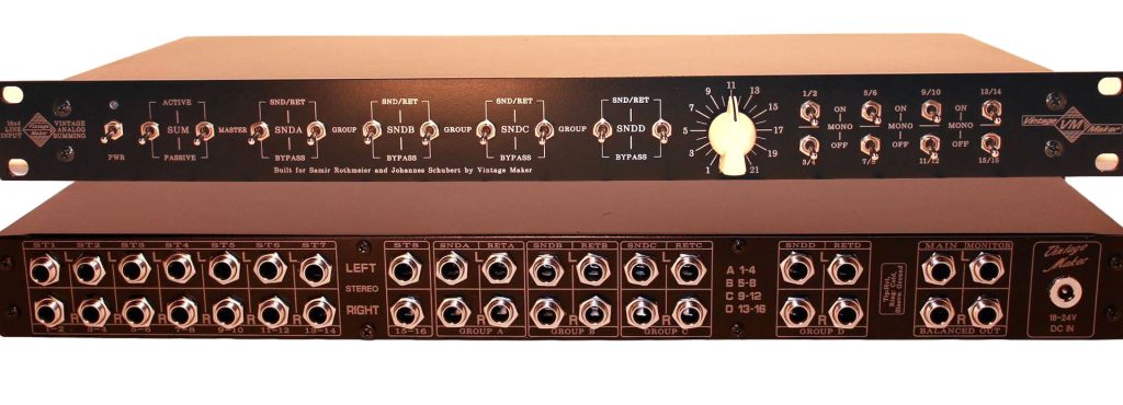 Lawo SSL API Style Summing mixer