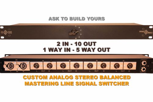 analog mastering switch 5 way