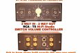 studio monitor controller RCA switch Hi-Fi Studio Monitor Controller – 4 In / 4 Out – RCA / TS – Mute & Mono