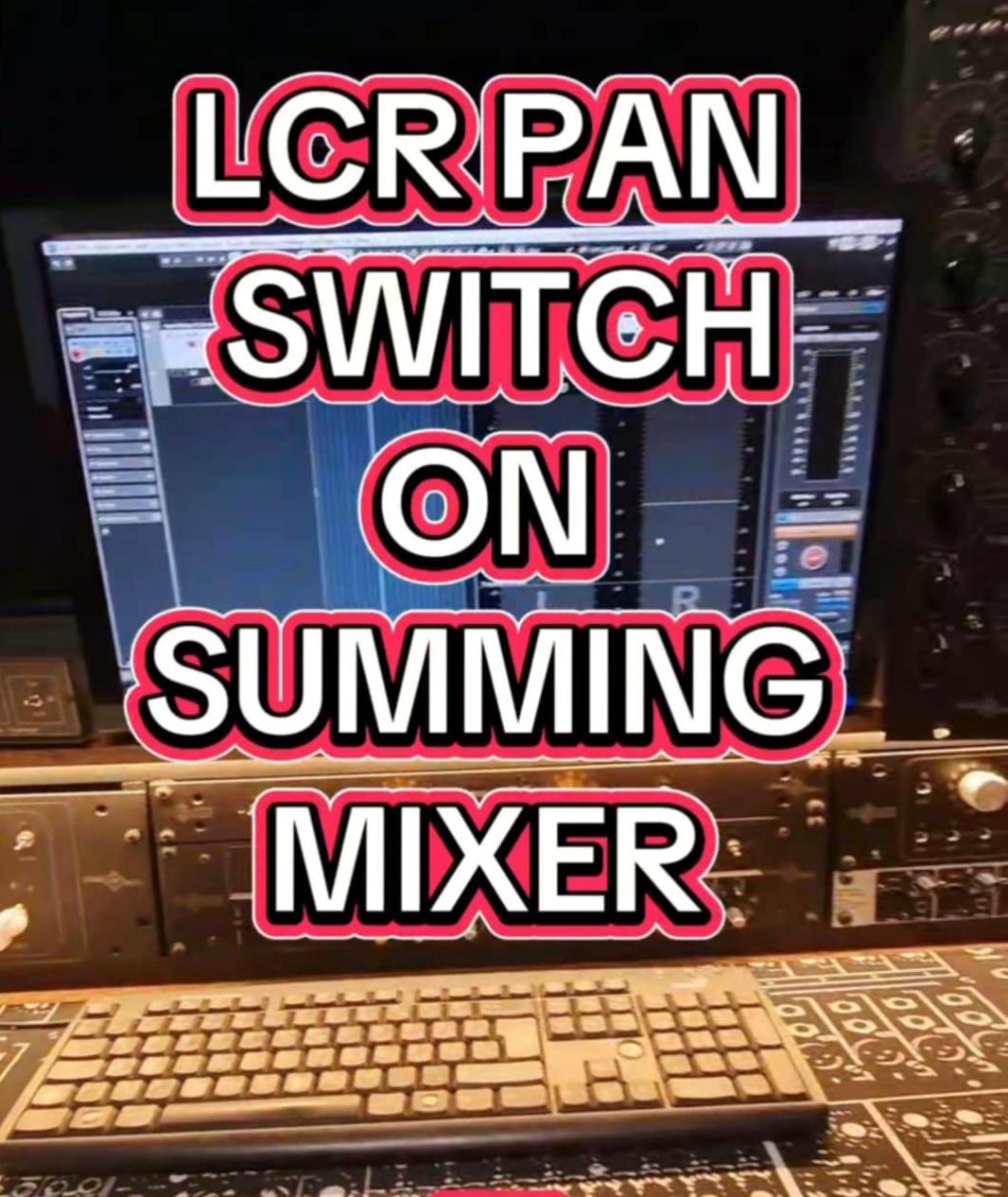 lcr pan switch video