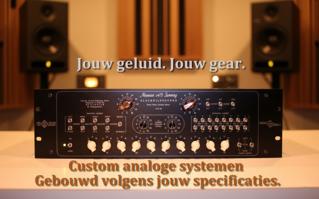 Custom Analoge Systemen summing voor Studio Mastering