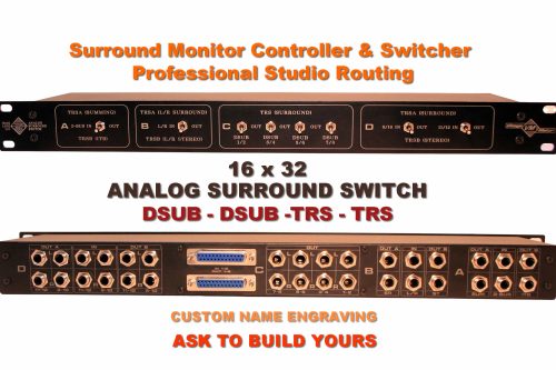 Surround Studio Monitor Switcher