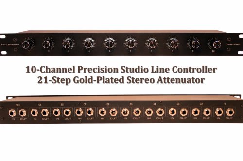 10-Channel Precision Attenuator Studio Line Signal - Volume Control for Neve 5059 Summing