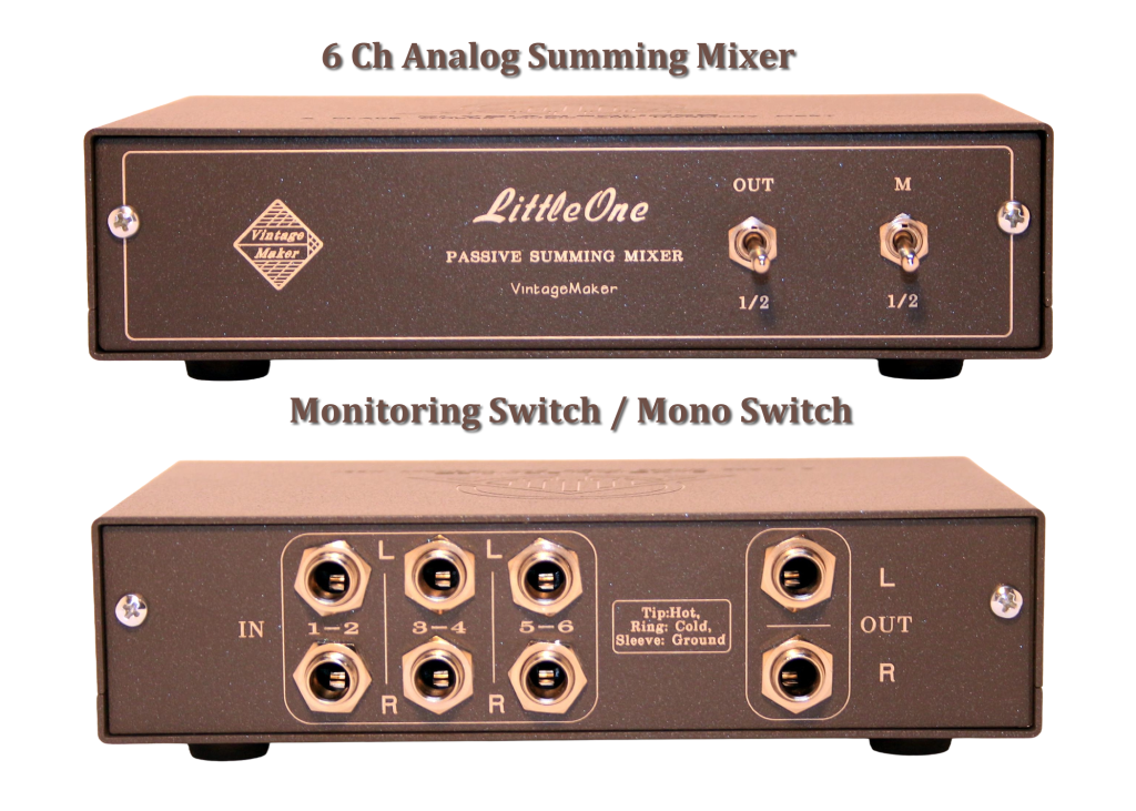 4 - 8 Input Desktop Mini Studio Summing Mixers 4 6 ch summing box for FMR Audio RNC 1773