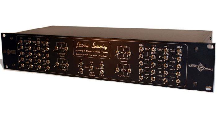 Rackmount Analog Passive Summing Mixer Rackmount Analog Passive Summing Mixer
