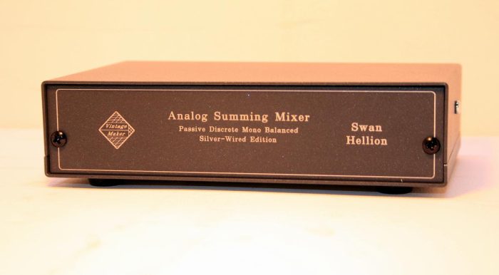 Swan Hellion Studio Summing Mixer Swan Hellion Studio Summing Mixer