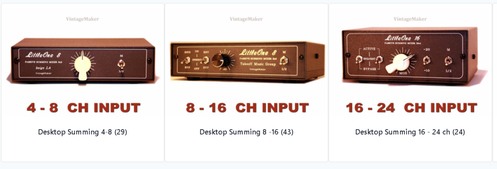 Desktop Summing Mixer HUB