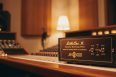 LittleOne 16-24 channel desktop passive analog summing mixer with custom wood cheeks for hybrid studio setup