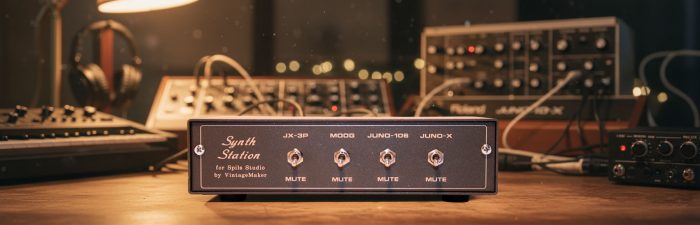 synth keyboard summing mixer box Analog synth keyboard summing mixer box with floating differential bus for professional studio integration