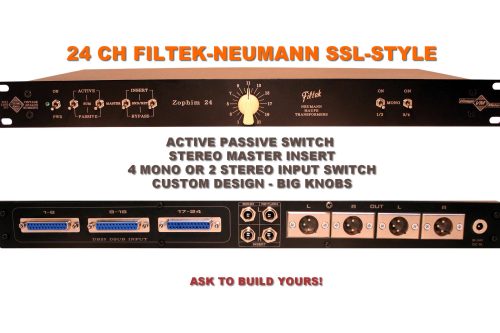 24 ch ssl summing big knob