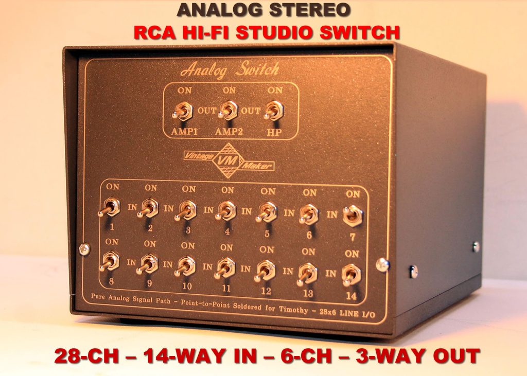 28-In / 6-Out RCA Analog Line Signal Router & Speaker Switcher ...