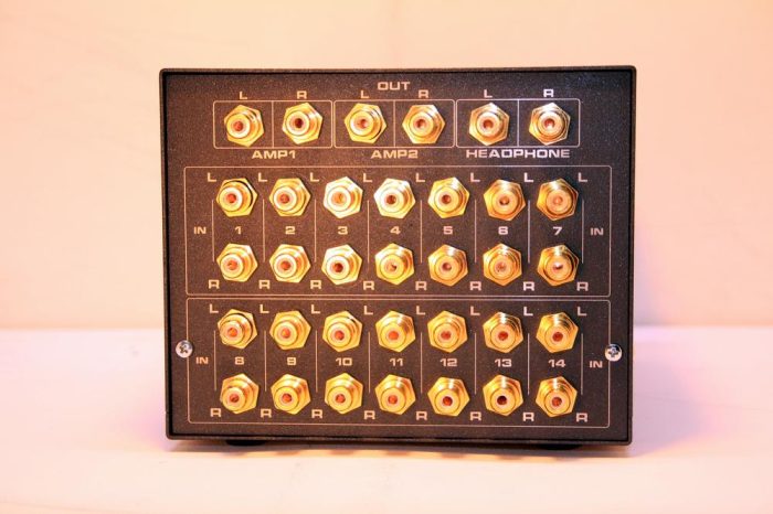 28 ch rca hifi router switch back 28 ch rca hifi router switch back