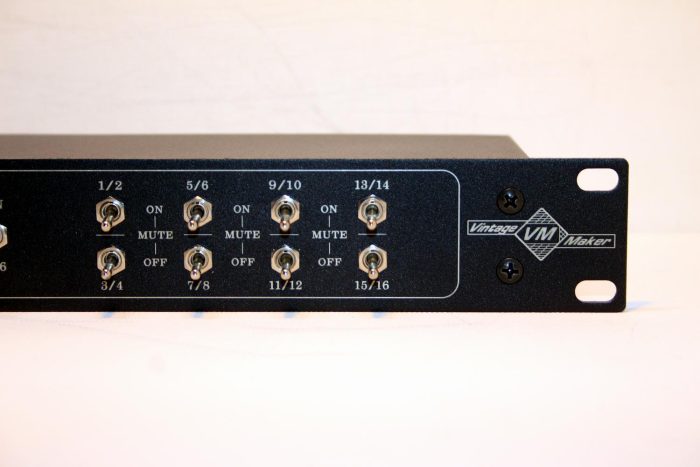 8x stereo 16 channel mute switch 8x stereo 16 channel mute switch
