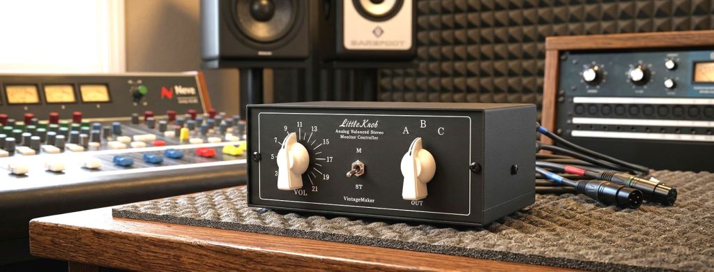 LittleKnob Passive Monitor Controller 1 Desktop Passive Monitor Controller —