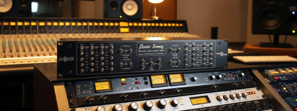 Rackmount Passive Analog Summing Mixer 1 Rackmount Passive Analog Summing Mixer