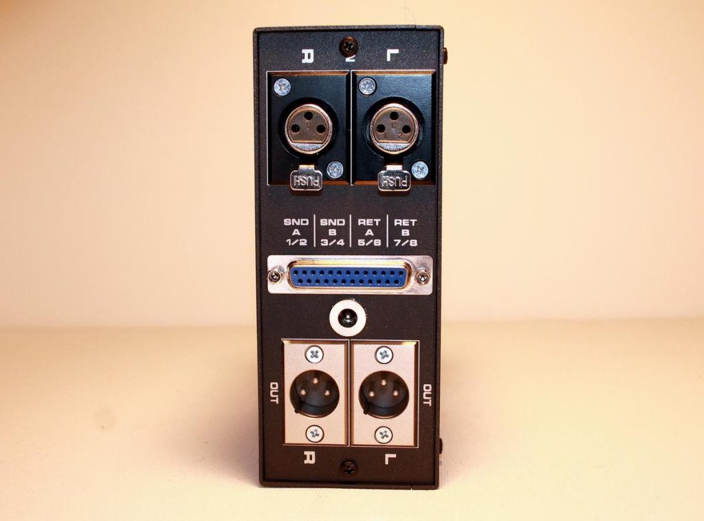 Desktop Mastering Insert Switcher 3 Desktop mastering insert send return switcher DSUB XLR