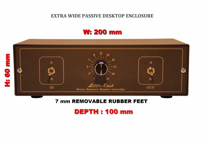 EXTRA WIDE PASSIVE DESKTOP ENCLOSURE EXTRA WIDE PASSIVE DESKTOP ENCLOSURE