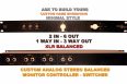 1 In / 3 Out or 3 In / 1 Out Passive Monitor Controller – Mono / Mute / Phase – DSUB / TRS / XLR Selectable