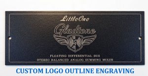 Studio Logo Shape Engraving