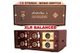 XLR Summing mixer with mono switch LittleOne 4-Ch XLR Desktop Analog Studio Summing Mixer