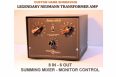 8 x 6 XLR Desktop Color Transformer Amp | Neumann V475-2B Summing Mixer