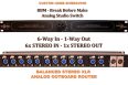 12 in 6 way xlr bbm analog studio switch 12-In / 6-Way In – 2-Out / 1-Way Out XLR Studio Mastering Switch | BBM Analog Outboard Signal Router