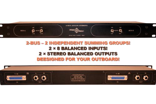 2 Bus 16 Channel Passive Summing Mixer