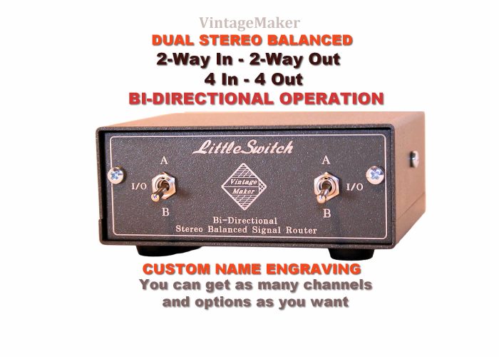 2 Way In 2 Way Out TRS Bi Directional Analog Box 2 Way In 2 Way Out TRS Bi Directional Analog Box
