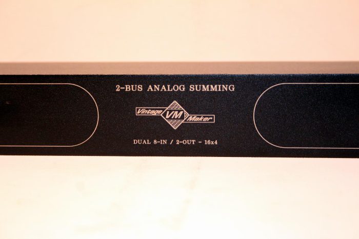 2 bus summing center 2 bus summing center
