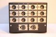 2 in 12 out xlr switch stereo balanced
