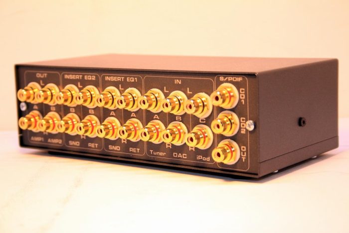 gold plated rca spdif ipod dac tuner switch gold plated rca spdif ipod dac tuner switch